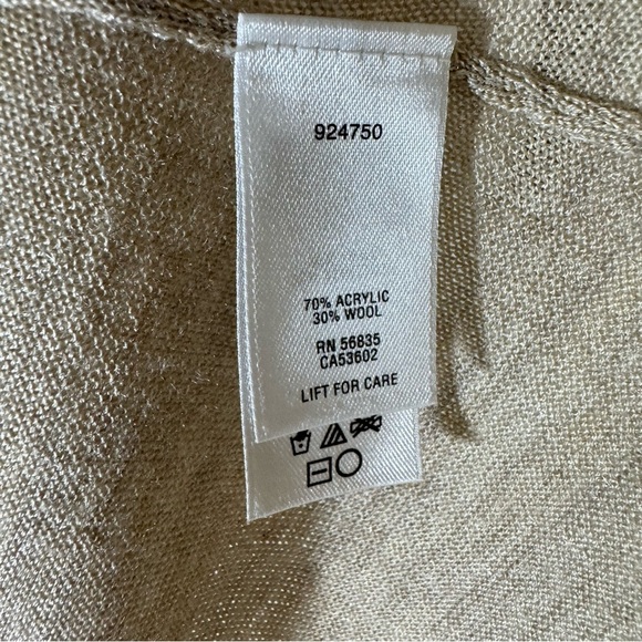 Cabela’s tan Wool Blend hooded sweater 2/$35 - Picture 7 of 9